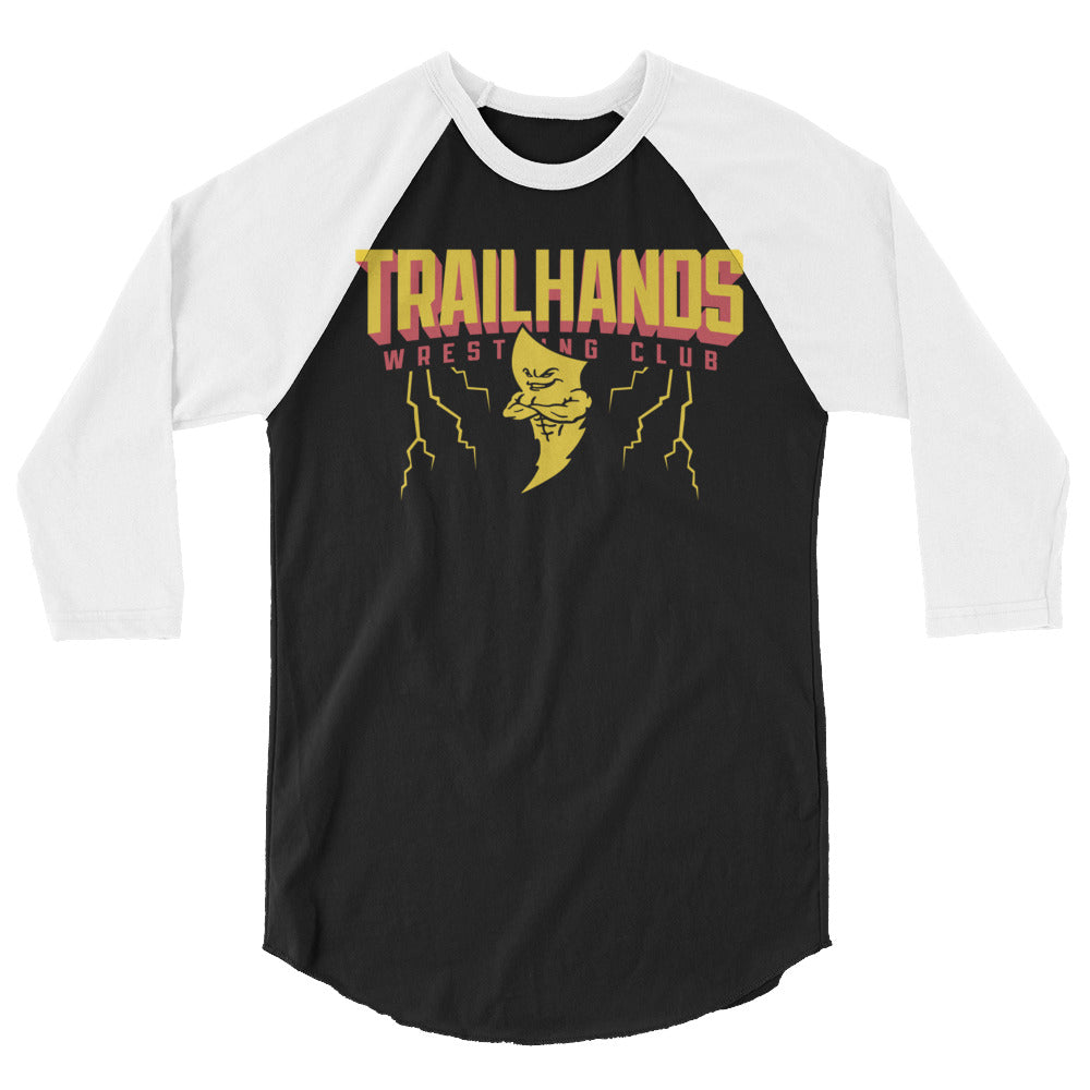 Trailhands Wrestling Club 3/4 sleeve raglan shirt