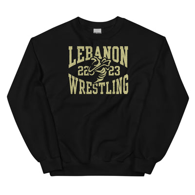 Lebanon Jackets Wrestling Unisex Crew Neck Sweatshirt
