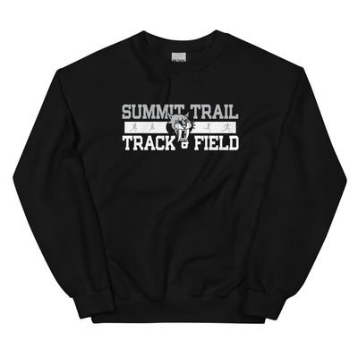 Summit Trail Middle School Track & Field Unisex Crew Neck Sweatshirt