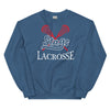 Stags Lacrosse Royal Unisex Crew Neck Sweatshirt