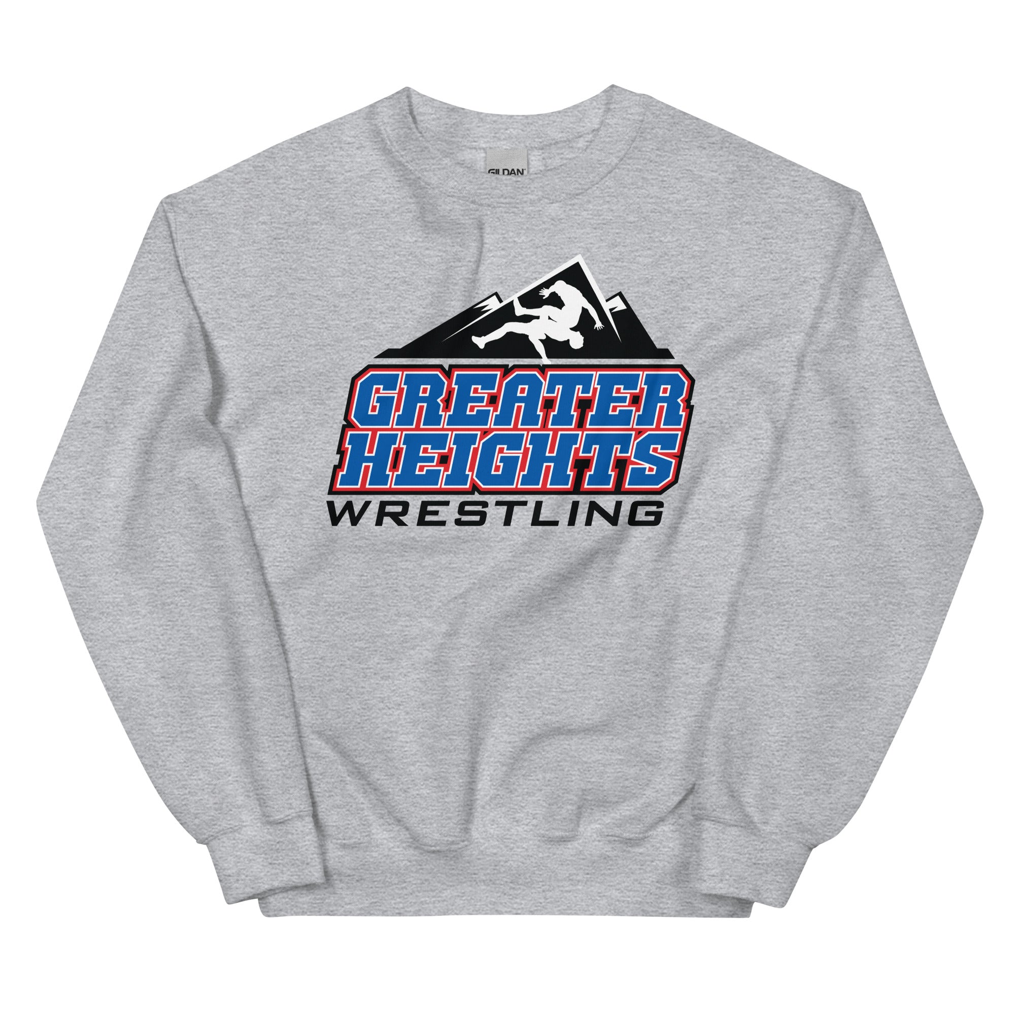 Greater Heights Wrestling Embrace The Climb 1 Unisex Sweatshirt