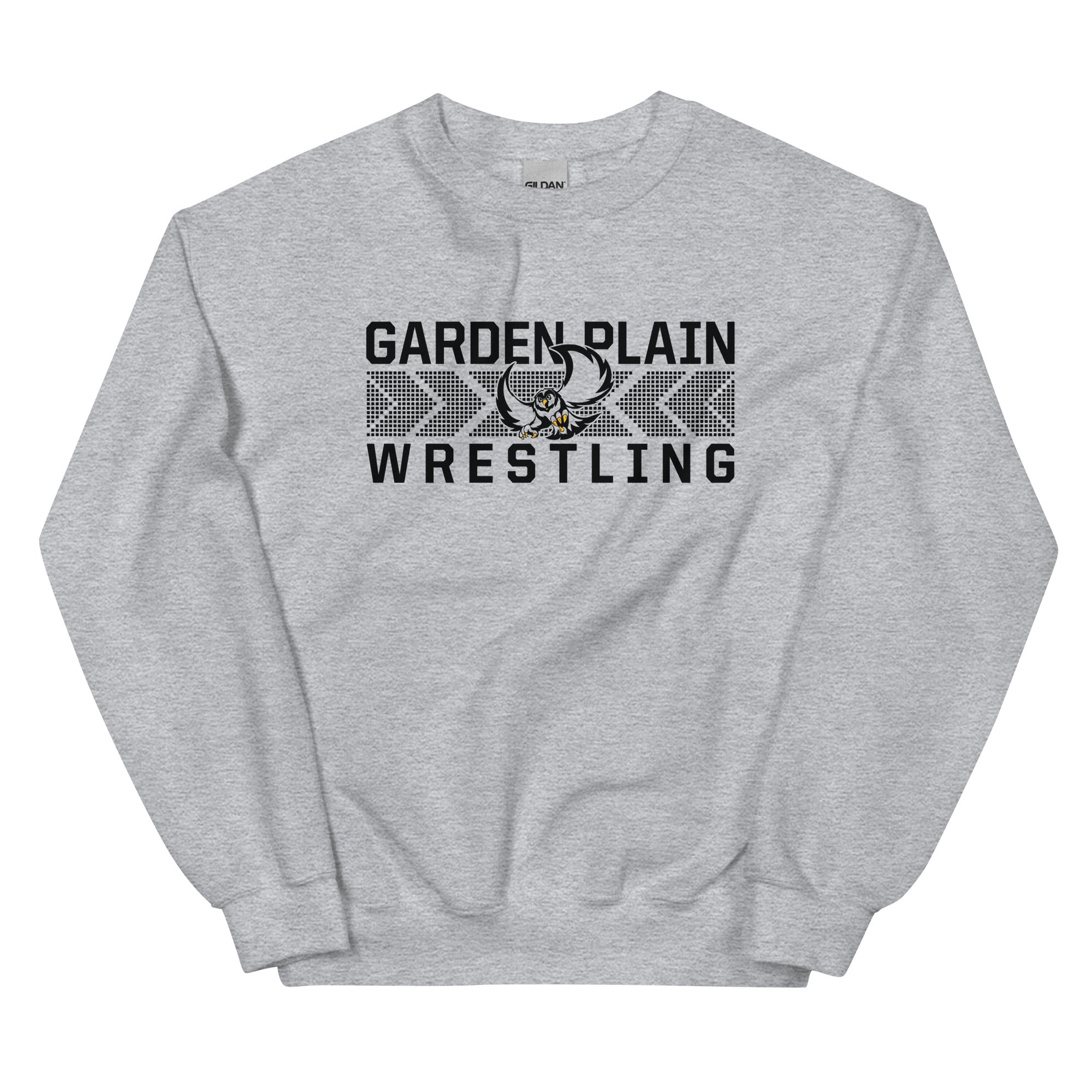 Garden Plain High School Wrestling Unisex Crew Neck Sweatshirt