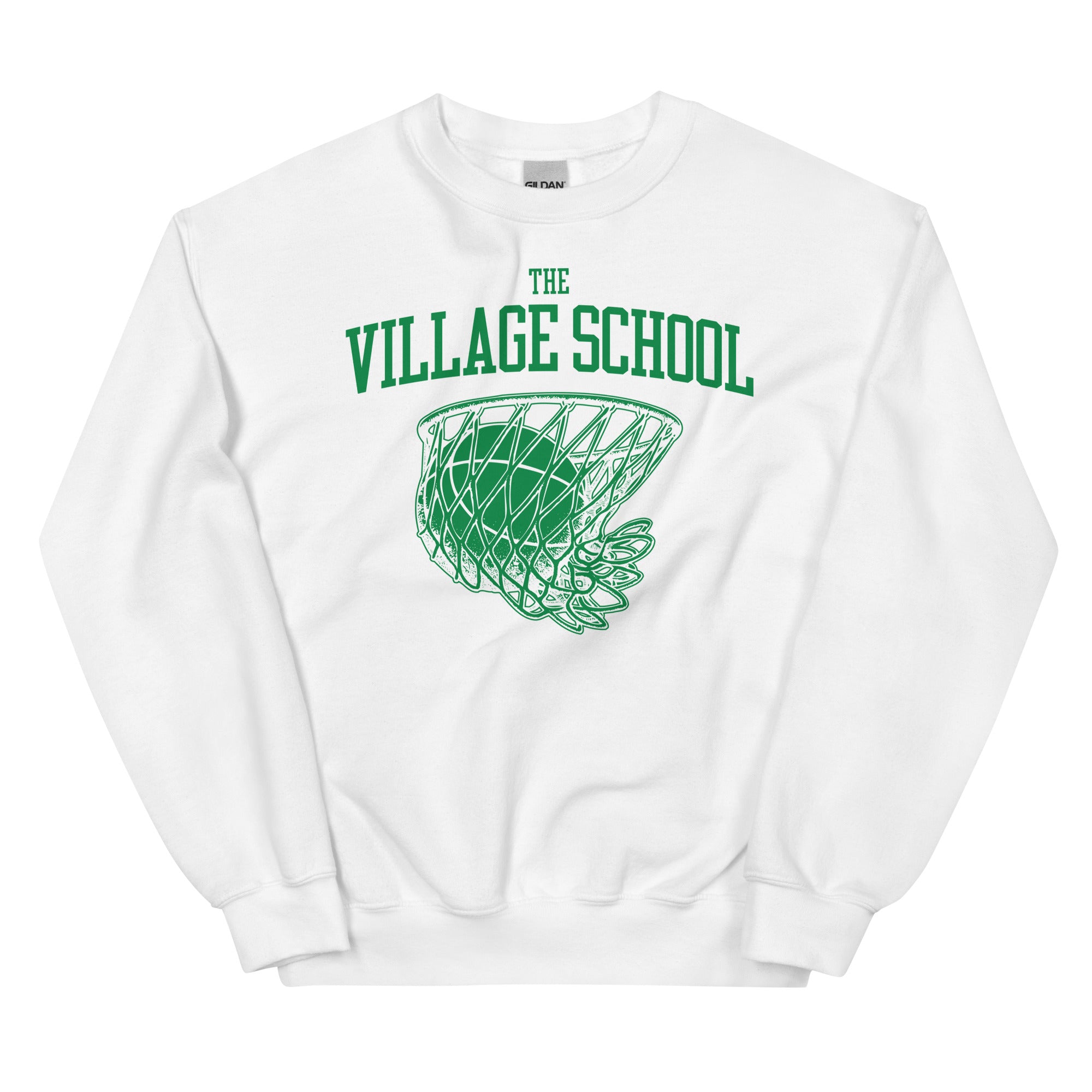 The Village School Basketball Unisex Crew Neck Sweatshirt