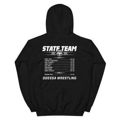 Odessa Wrestling 2022 State Hoodie