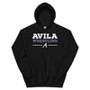 Avila Wrestling Banner Design Hoodie
