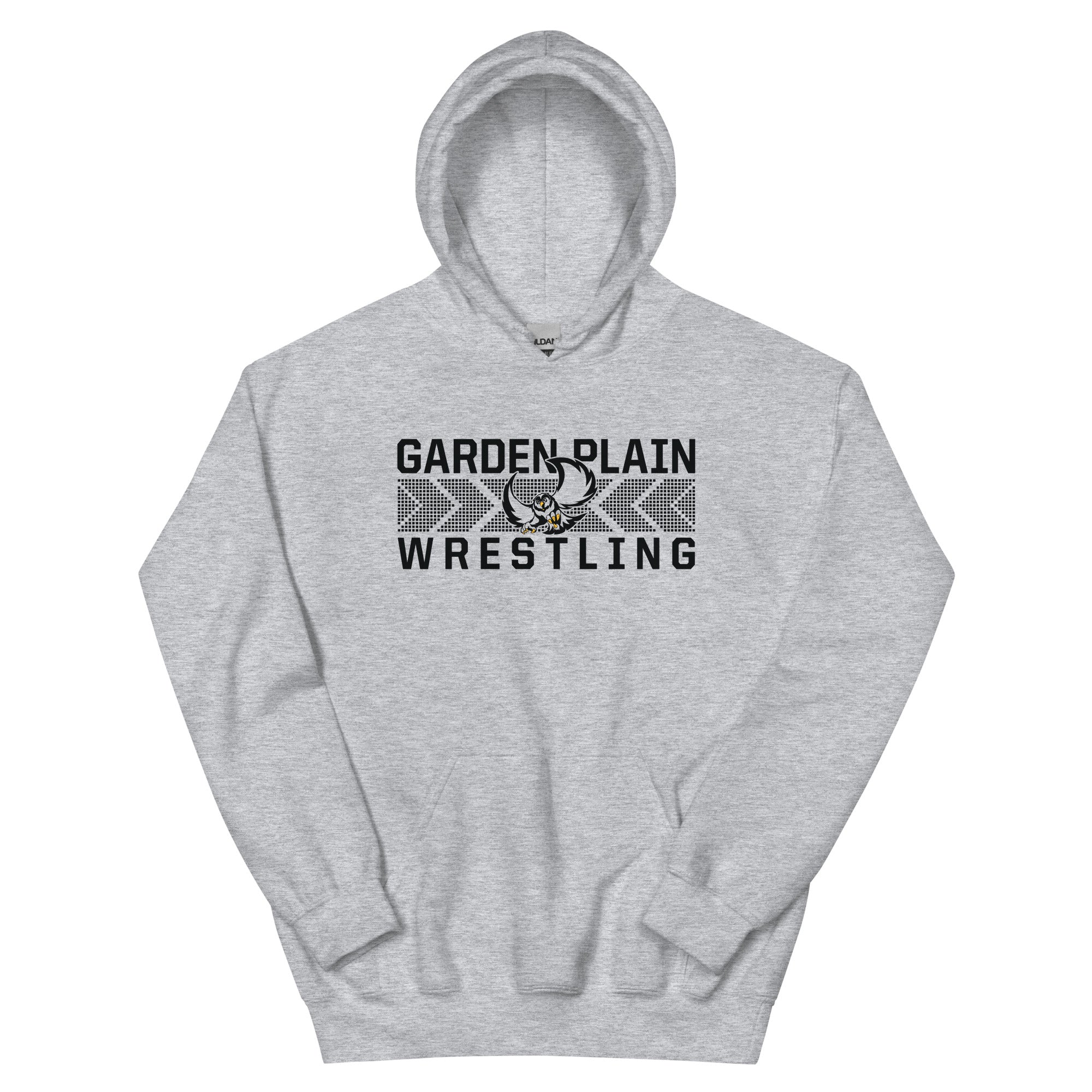 Garden Plain High School Wrestling Unisex Heavy Blend Hoodie