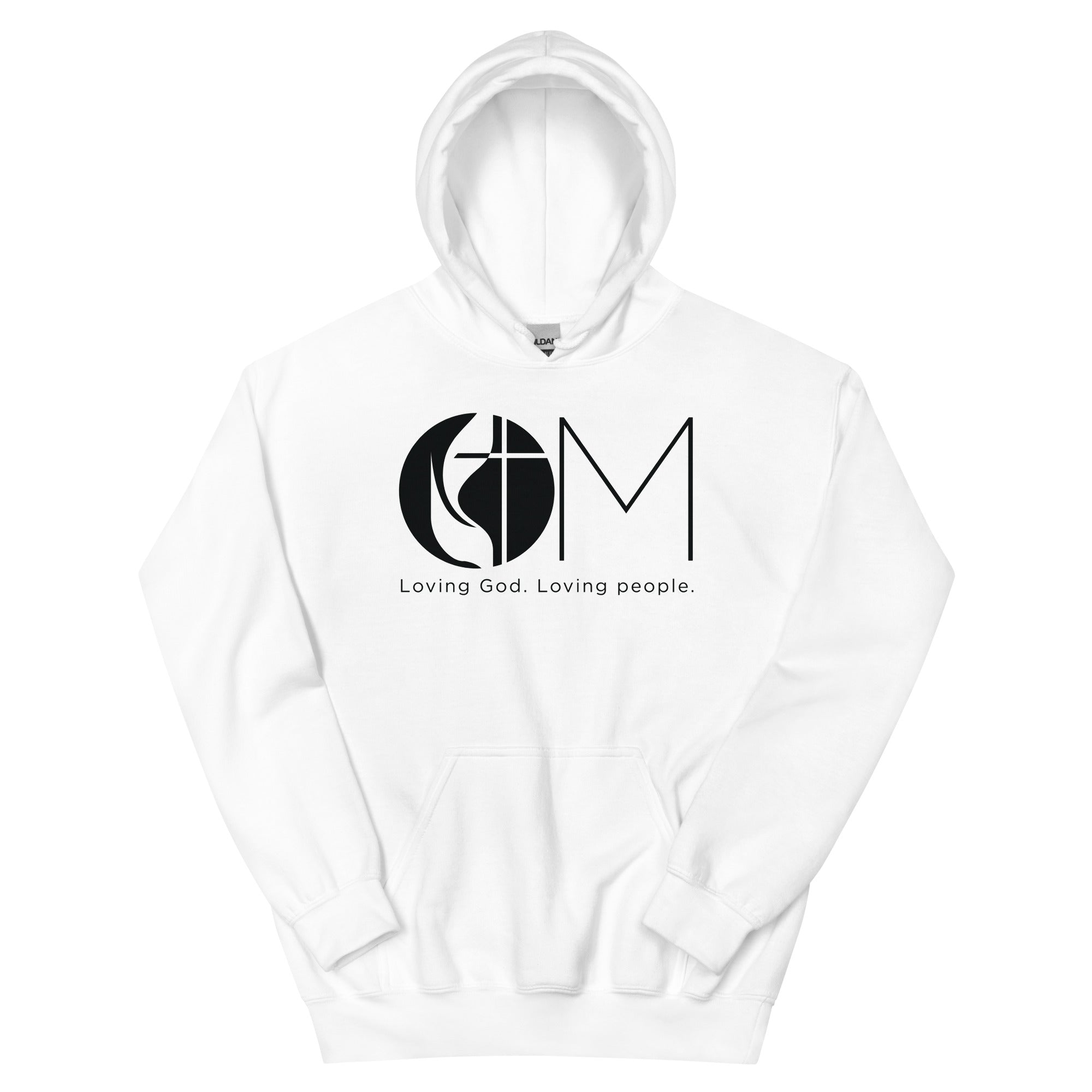 Old Mission One Color Design Unisex Heavy Blend Hoodie