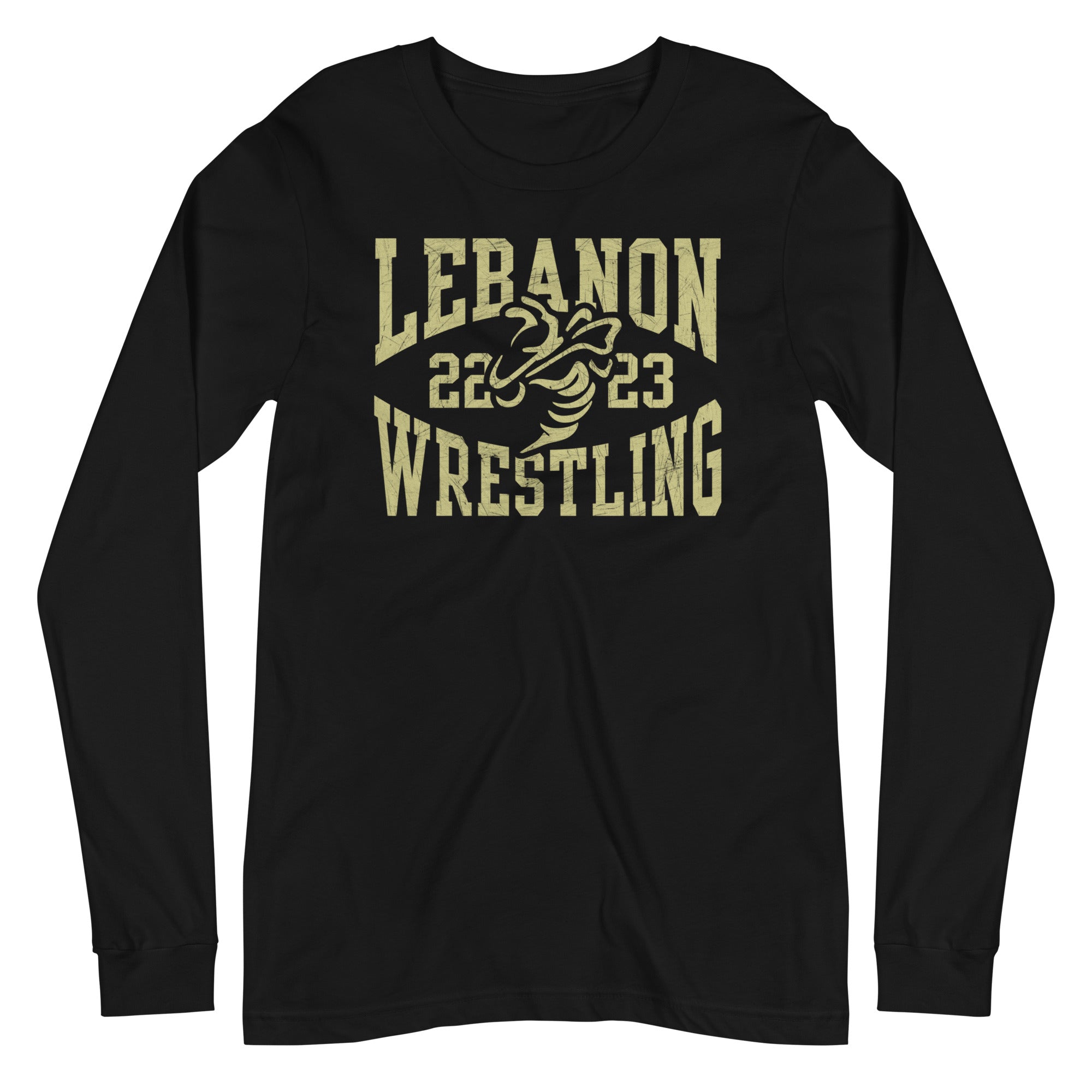 Lebanon Jackets Wrestling Unisex Long Sleeve Tee