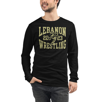 Lebanon Jackets Wrestling Unisex Long Sleeve Tee