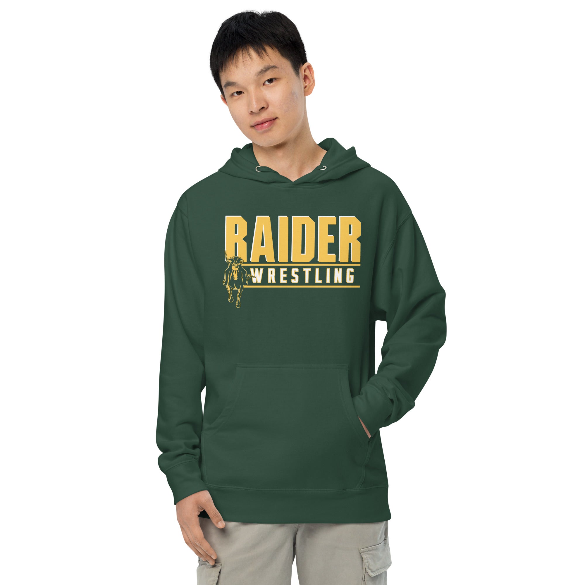 SMS Raider Wrestling Unisex midweight hoodie