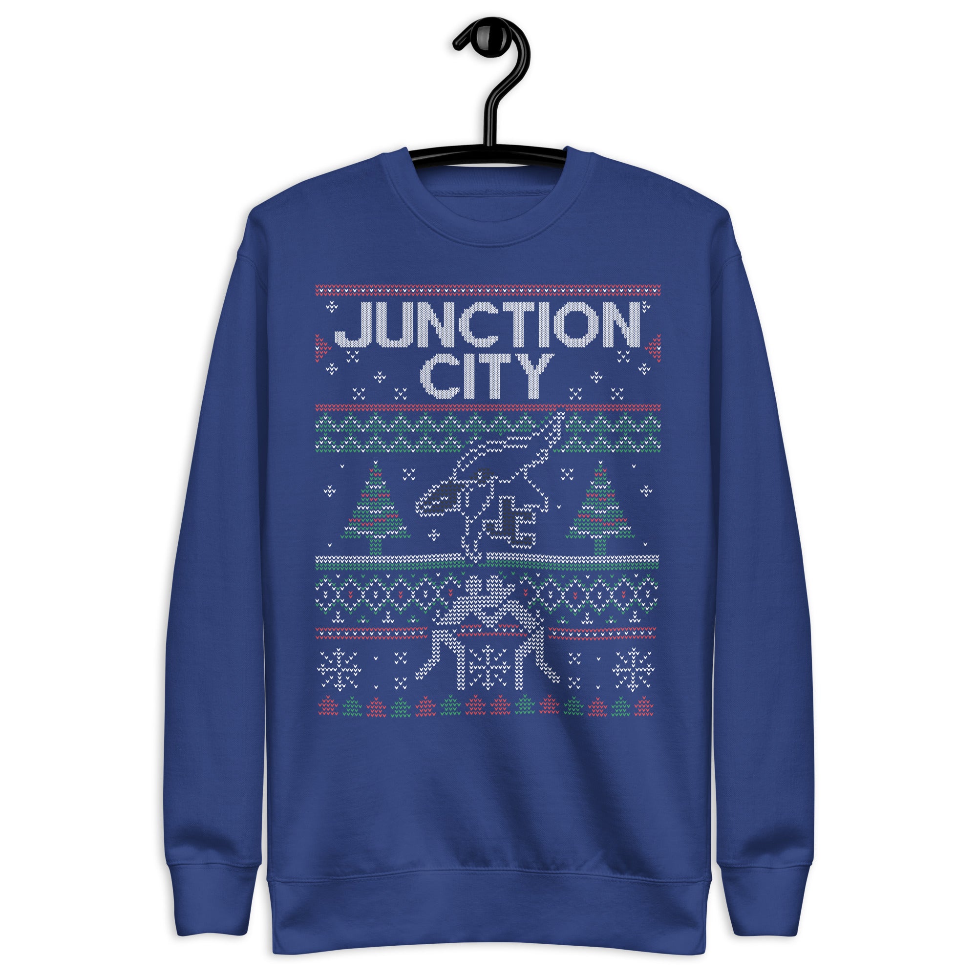 Junction City Wrestling Christmas Unisex Premium Sweatshirt