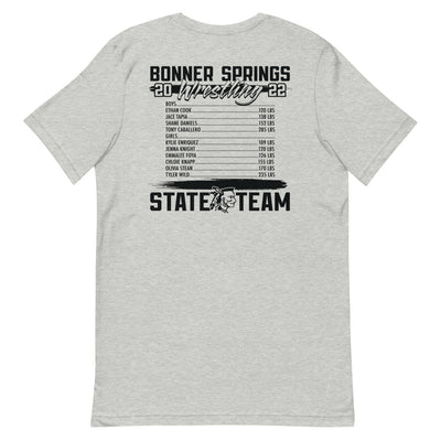 Bonner Springs State Team 2022 Short-Sleeve Unisex T-Shirt