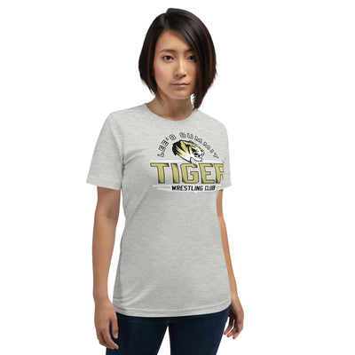 Lees Summit Tiger Wrestling Club Grey Unisex Staple T-Shirt