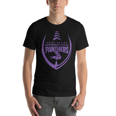 Royal Valley Football Unisex t-shirt