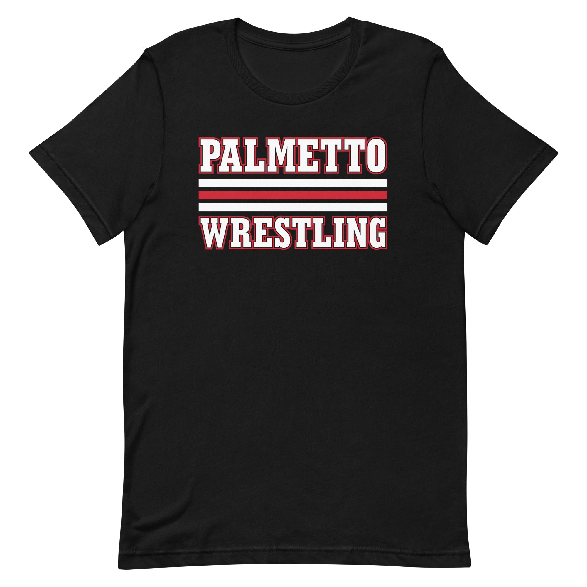 Palmetto Wrestling  Stripes Unisex Staple T-Shirt