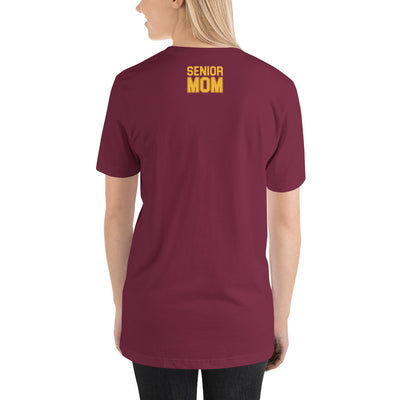 Lions Wrestling Club Maroon Senior Mom T-Shirt