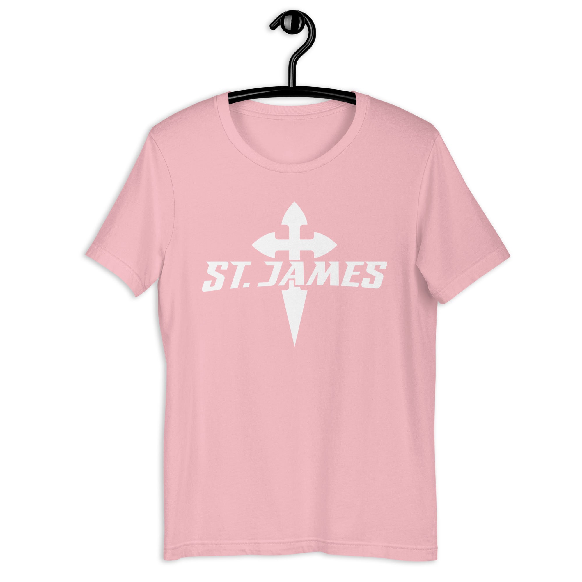 St. James Academy Pink Unisex t-shirt