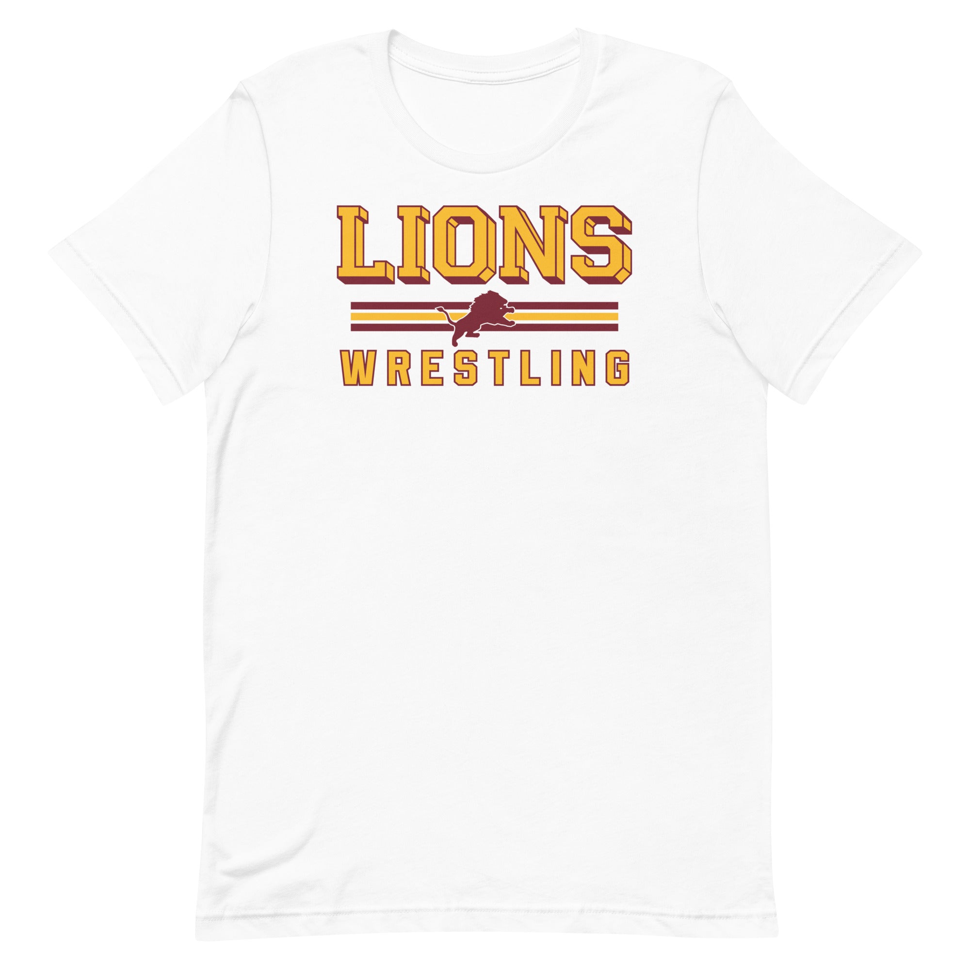 Lions Wrestling Club Wrestling Dad T-Shirt