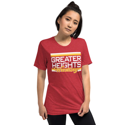 Greater Heights Wrestling Chiefs Unisex Tri-Blend T-Shirt