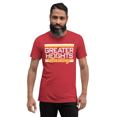 Greater Heights Wrestling Chiefs Unisex Tri-Blend T-Shirt