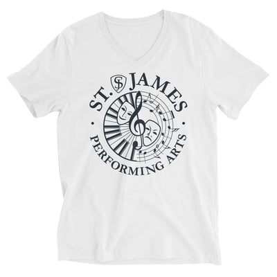 SJA Performing Arts Unisex Short Sleeve V-Neck T-Shirt