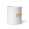 McAlester Youth Wrestling White Glossy Mug