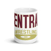 Keller Central Wrestling White Glossy Mug