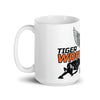 Tiger Wrestling Club White Glossy Mug
