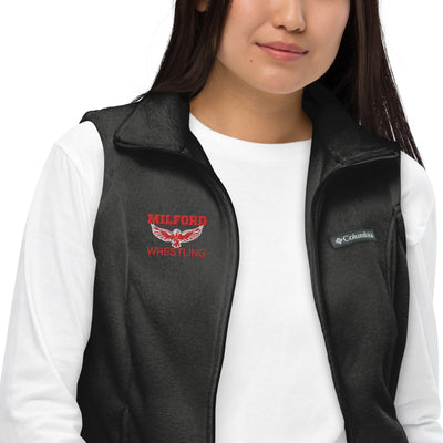 Milford Takedown Club  Embroidered Womens Columbia Fleece Vest