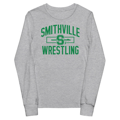Smithville Wrestling Arch Youth Long Sleeve Tee