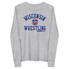 Wisconsin Wrestling Federation Wrestling 2023 Fade Youth Long Sleeve Tee