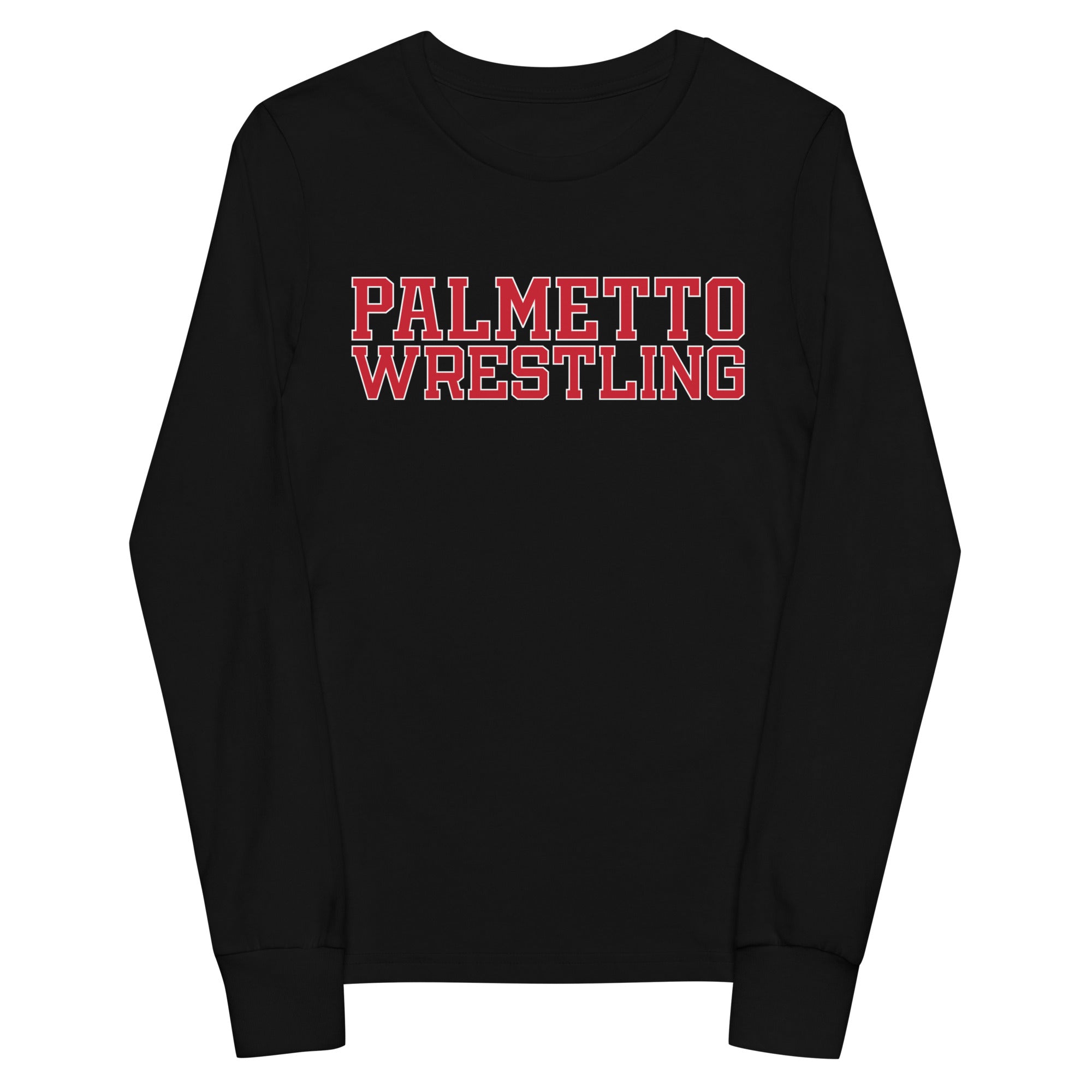 Palmetto Wrestling  Stripes Youth Long Sleeve Tee