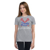 Stags Lacrosse Grey Youth Staple Tee