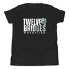 Twelve Bridges Wrestling Black Youth Staple Tee