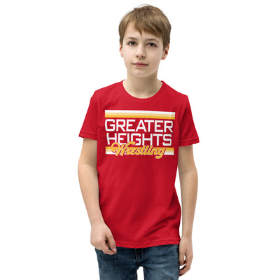 Greater Heights Wrestling Chiefs Youth Staple Tee