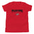 Palmetto Middle Football Red Design Youth Short Sleeve T-Shirt
