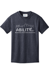 ABILITY KC Port & Company - Youth Core Cotton Tee. PC54Y