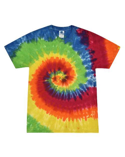Colortone Unisex Multi-Color Tie-Dyed T-Shirt