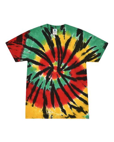 Colortone Unisex Multi-Color Tie-Dyed T-Shirt