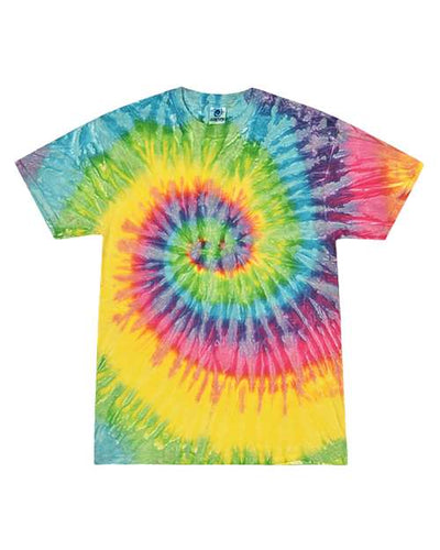 Colortone Unisex Multi-Color Tie-Dyed T-Shirt