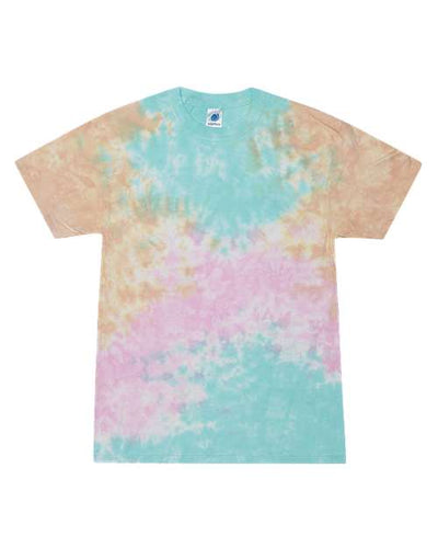 Colortone Unisex Multi-Color Tie-Dyed T-Shirt