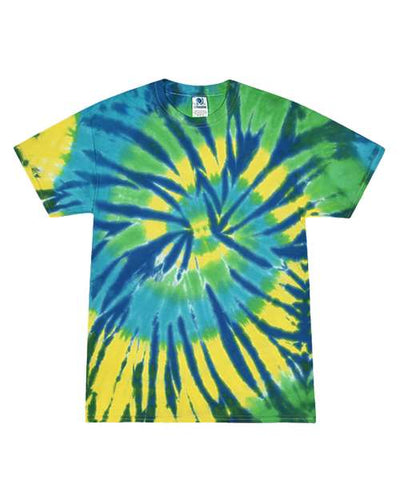 Colortone Unisex Multi-Color Tie-Dyed T-Shirt