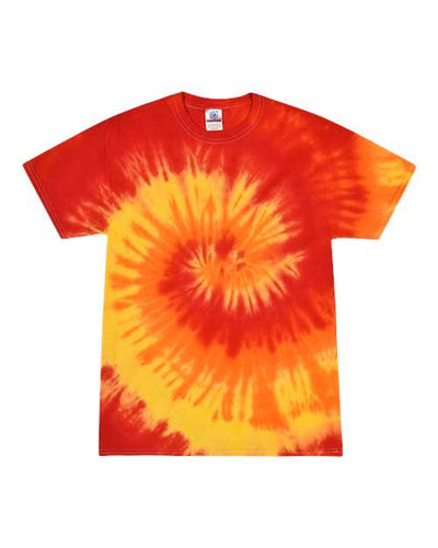 Colortone Unisex Multi-Color Tie-Dyed T-Shirt