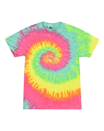 Colortone Unisex Multi-Color Tie-Dyed T-Shirt