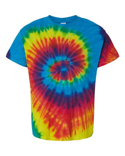 Colortone Unisex Multi-Color Tie-Dyed T-Shirt