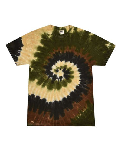 Colortone Unisex Multi-Color Tie-Dyed T-Shirt