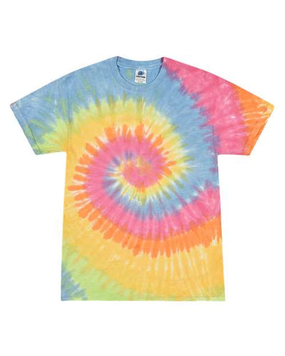 Colortone Unisex Multi-Color Tie-Dyed T-Shirt