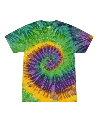 Colortone Unisex Multi-Color Tie-Dyed T-Shirt