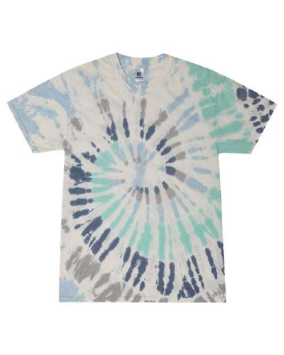 Colortone Unisex Multi-Color Tie-Dyed T-Shirt