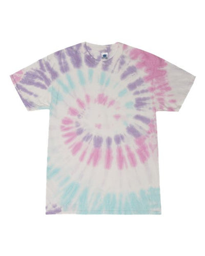Colortone Unisex Multi-Color Tie-Dyed T-Shirt